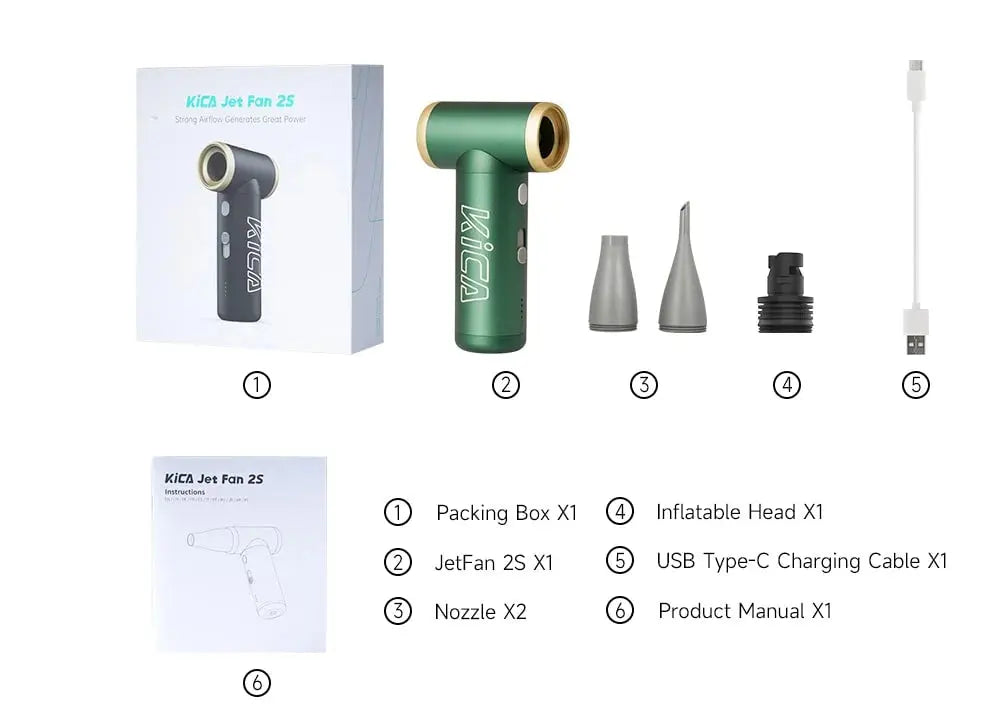 KiCA Jet Fan 2S - KICA